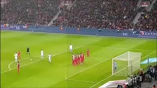 Gol James Rodriguez vs Bayer Leverkusen 1-3