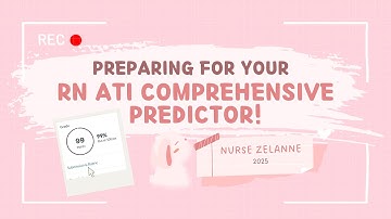 How I Passed the RN ATI Comprehensive Predictor 2024-2025 (Study Plan & Tips!)