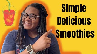 My 3 FAVORITE Quick Smoothie Recipes by Bobbie  53 views 5 months ago 5 minutes, 4 seconds