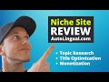 Niche Site Review of AutoLingual.com (5 Tips to Learn From)