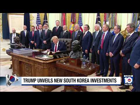 Trump says South Korea will invest up to $200B in US energy projects