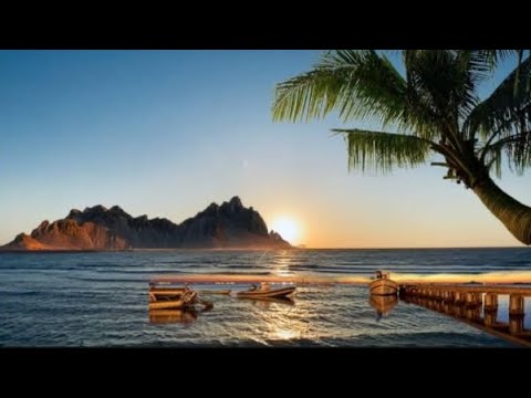 ASMR |  Sounds of Сalming Ocean Waves During Sunset | Natural Sounds for Sleep and Relaxation