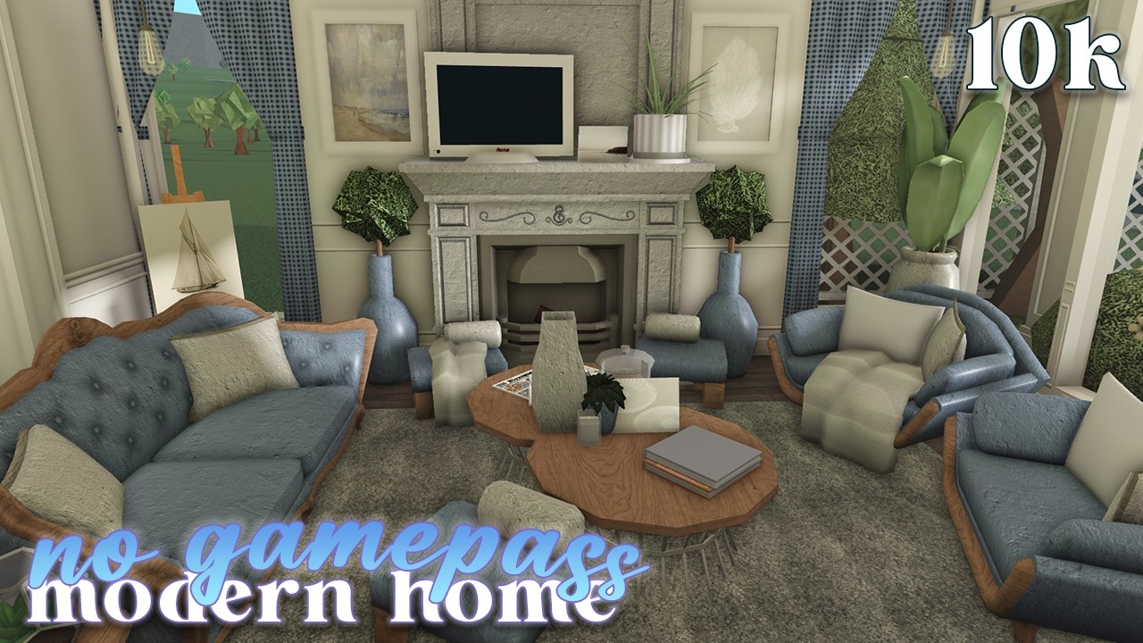 Bloxburg : 10k No Gamepass Coastal Modern Realistic Family Home Roblox ...