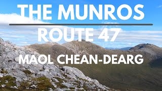 Bagging the Munros | Day 47 - Route 47 | Maol Chean-dearg