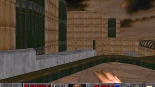 Doom II NRFTL level 1, The Earth Base: Keys, Secrets, exit