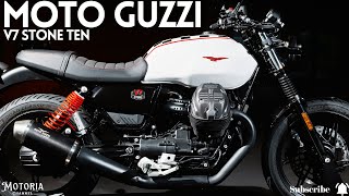 2024 Moto Guzzi V7 Stone Ten: New King of Roadsters | Celebrating 10 Years of Moto Guzzi The Clan!