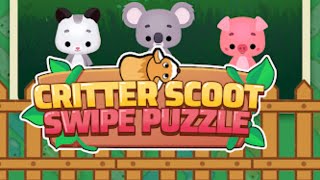 Critter Scoot: Swipe Puzzle Game Gameplay Android Mobile screenshot 5