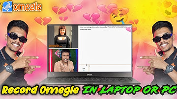 How to record omegle video in PC or Laptop 🧿 | Record omegle videos with internal external sound