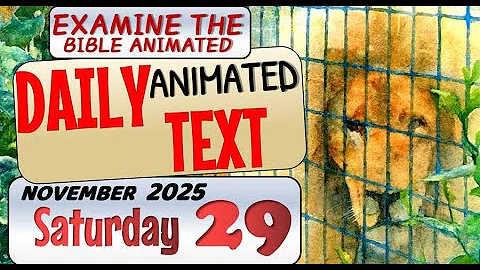 JW DAILY ANIMATED TEXT 🔵DO NOT DISPLEASE GOD.  ✅ EXAMINE THE BIBLE ANIMATED