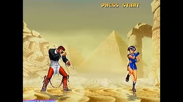 The King of Fighters 2000 (PS2) - Team Editable Playthrough l Played on PS2 real hardware