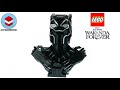 Lego marvel 76215 black panther  lego speed build review