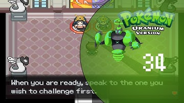 Pokemon Uranium Version 1.0 Part 34- vs Gym Leaders Hinata and Kaito