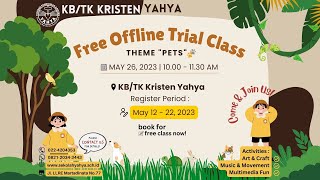 Story of Free Offline Trial Class KB TK Kristen Yahya