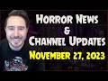 Jenna Ortega Out of Scream 7, FNAF Bluray Release, and More | Horror News &amp; Channel Updates