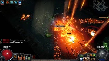 Path of Exile Cast on Crit testing