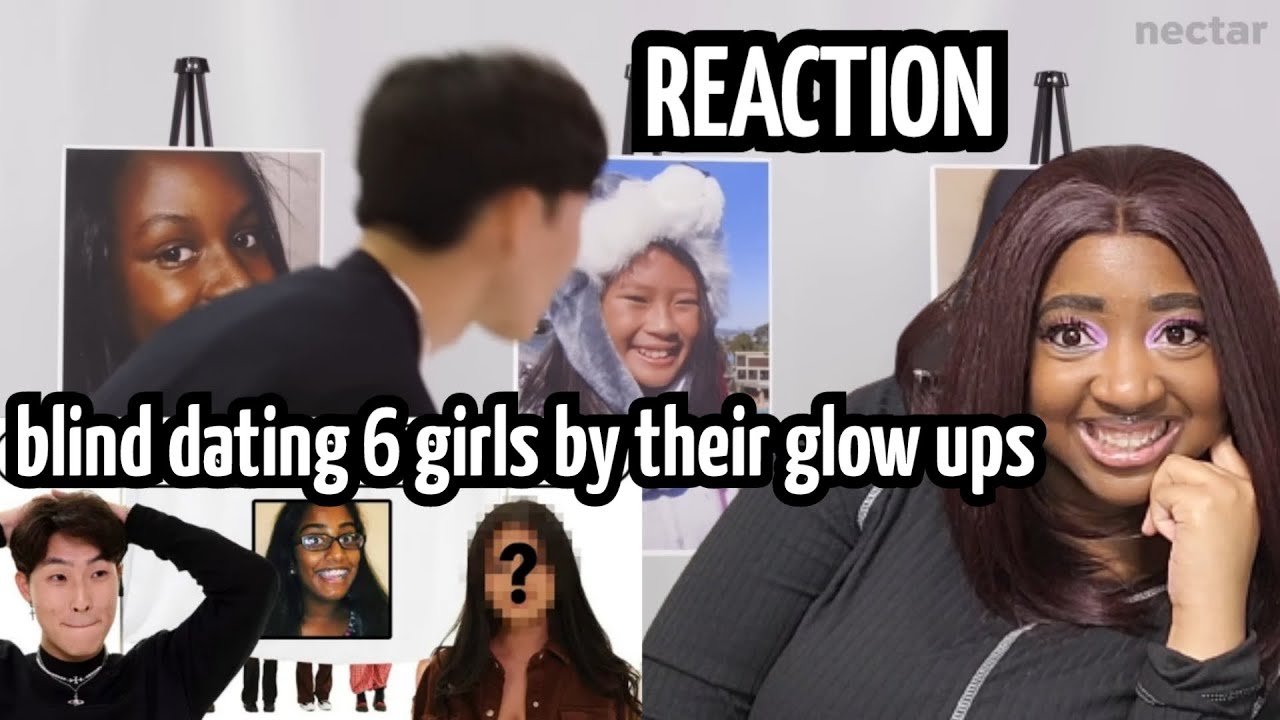 Blind dating 7 glow up girls pt4 #fyp #jubilee #blinddate #glowup