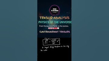 What is a contravariant tensor?|Tensor analysis|Types of tensors|Introduction to tensors #tensor