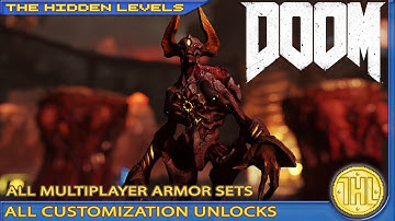 DOOM - All Multiplayer Armor Sets - All Customization Unlocks