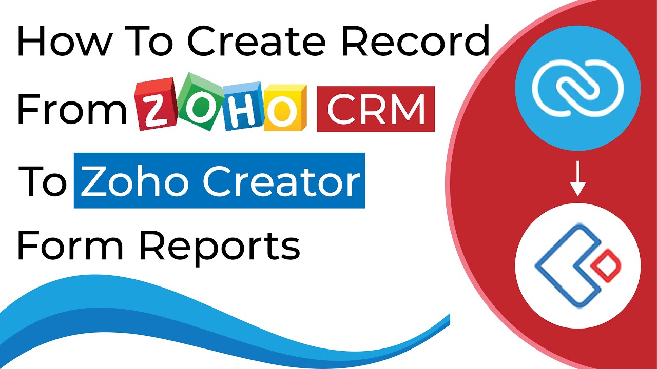 how to create a report in zoho creator