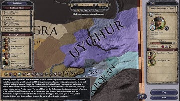 Crusader Kings II [Multiplayer] (Uyghur Khans) - Part 1: Early Horde
