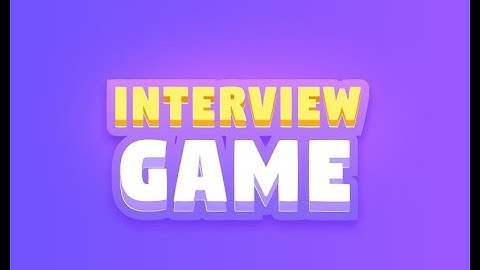 Interview Game UI Demo (v.1.2)