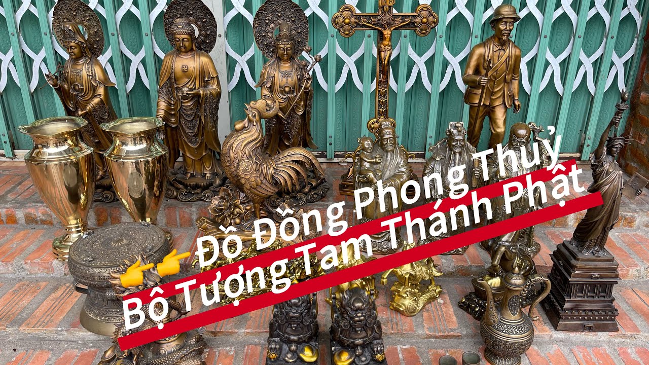 🔴🔴Tượng Mã Đáo Tài Lộc _ Bình Đồng _ Tam Thánh Phật _ Bộ Phúc Lộc Thọ _ Gà Phú Quý. Ngày 06/01/26