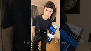 I Love The Blue Socks And Black Loafers Combo, Are You Going To Try It?