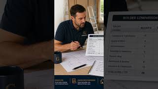 Builder Comparison sheets  #houseextension #luxuryrealestate #builderschoice