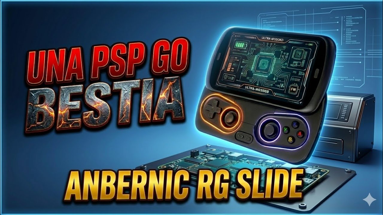 A PSP GO TO THE BEAST! 🚀 Review Anbernic RG Slide - YouTube