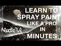 BEGINNER SPRAY PAINT ART TUTORIAL