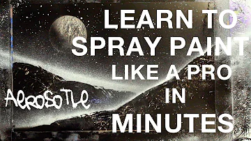 How do you get good at spray painting?