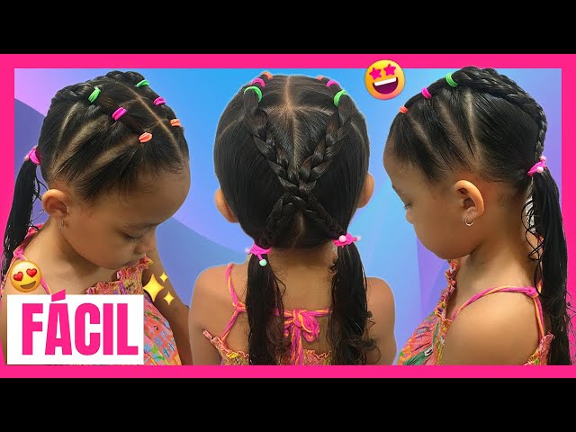 penteado infantil facil xuxinha｜Pesquisa do TikTok