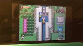 Playing the Legend of Zelda Four Sword Realm of Memories Silver Door