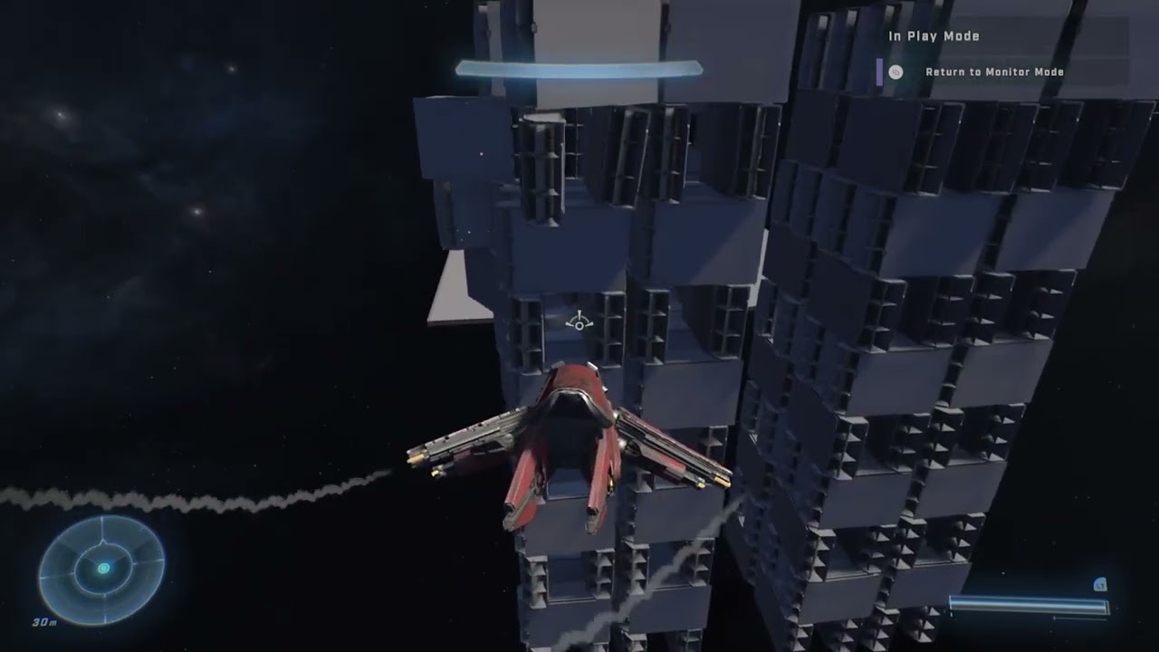 The first Jenga map in Halo Infinite Forge