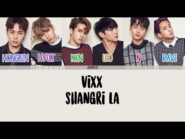 VIXX - Shangri-La [Eng/Rom/Han] Color Coded Lyrics HD