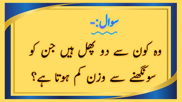 General Knowledge Quiz in Urdu | سوال جواب | Brain Test Urdu GK Live 1 #quiz #knowledge