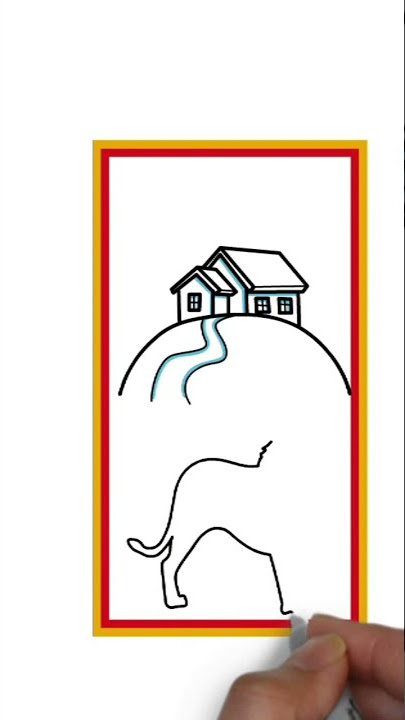 How to draw lion - Drawing and Coloring for Kids ||How to draw lion || hina art short video