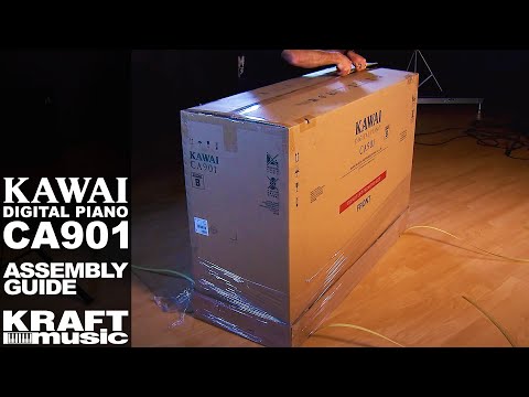 Цифрове піаніно KAWAI CA-901 B, відео 3