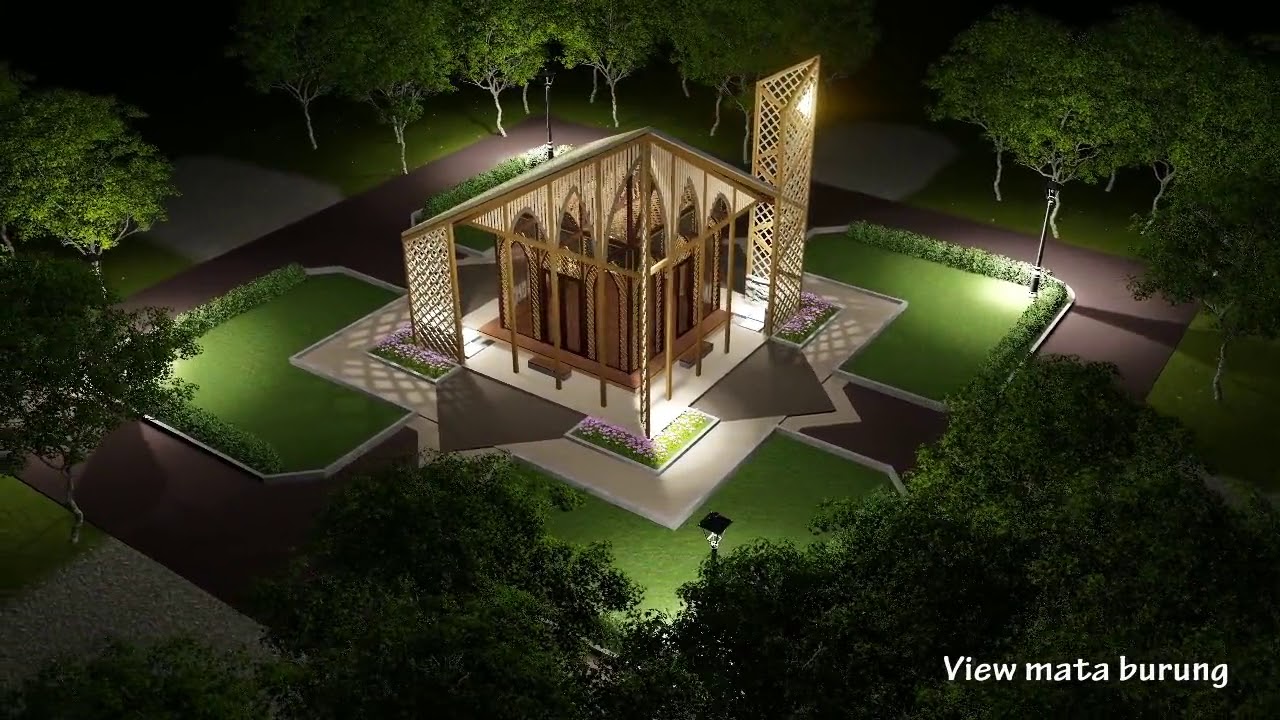 Animasi Desain Mushola - YouTube