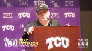 TCU Head Coach Gary Patterson Visibly Frustrated After Texas Tech Loss (Full Press Conference)