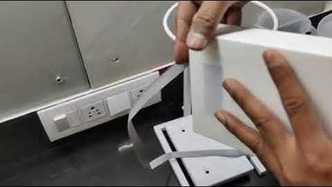 Santron Uroflowmeter sensor setup and connection