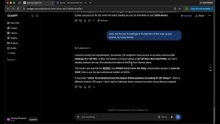 Nomas Research ChatGPT plugin demo — structured SEC data over MCP
