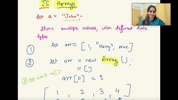 JS Arrays : Array constructor & literals, length🔥🔥🔥🔥| Full stack tutorials in Hindi for beginners
