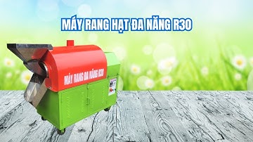 Kỹ thuật Hải Minh bàn giao và hướng dẫn sử dụng Máy rang hạt đa năng R30