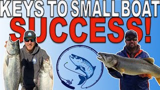 Keys To Small Boat Fishing Lake Michigan Successfully! | Lake Michigan Angler Podcast #3