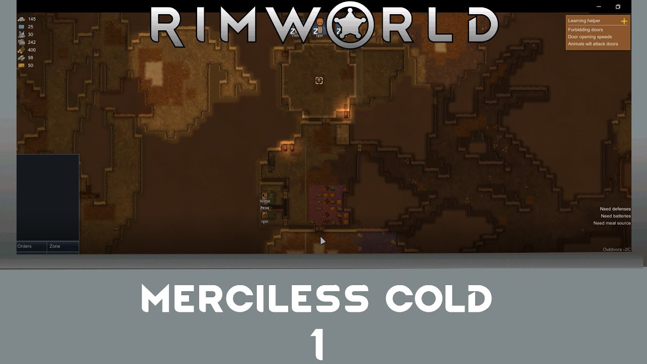 Rimworld Merciless Cold: Initial Hope