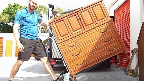 How To Move Large Furniture By Yourself