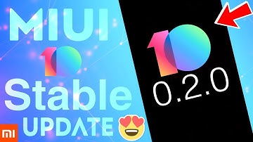 MIUI 10 Stable Update Redmi Note 4 ! MIUI 10.0.2.0 Update ! And Other Xiaomi Devices !