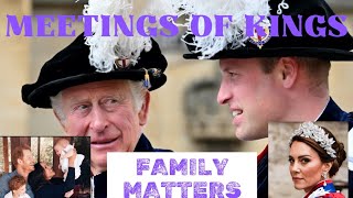 👑King Charles & William's Talks: Catherine, Harry, Meghan & the Kids - Tarot Reading