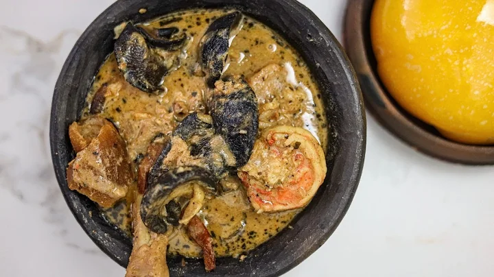 HOW TO COOK EGUSI PEPPERSOUP  - ZERO OIL EGUSI SOUP!